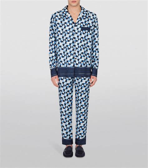 dolce gabbana silk pyjama|dolce and gabbana sleepwear.